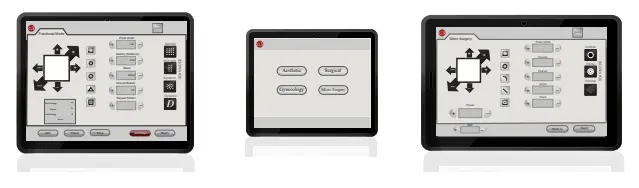 USER - FRIENDLY TOUCH SCREEN INTERFACE