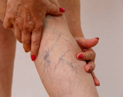 varicose veins of eldelry woman. varicose veins of eldelry woman.